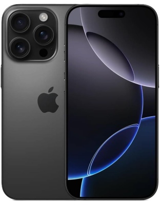 Apple iPhone 16 Pro Max, 256GB, Black Titanium - Unlocked