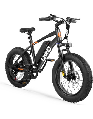 Qlife Racer Fat Tire Series Electric Bike for Adults, 20+MPH