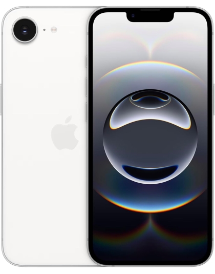 Apple - iPhone 16e 128GB - Apple Intelligence (Unlocked) - White