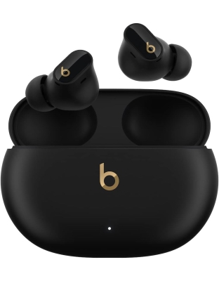 Beats Studio Buds + | True Wireless Noise Cancelling Earbuds (Black/Gold)