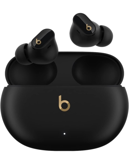 Beats Studio Buds + | True Wireless Noise Cancelling Earbuds (Black/Gold)